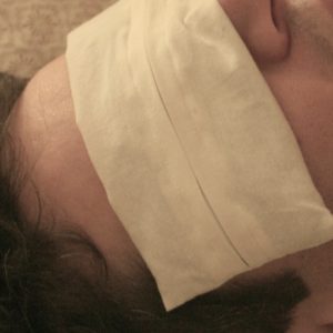 Bolsinha de alfazema para os olhos